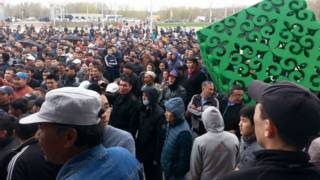 Протесты в Казахстане