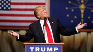 Дональд Трамп в Индиане