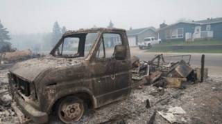 Barnar da wutar daji ta yi wa California