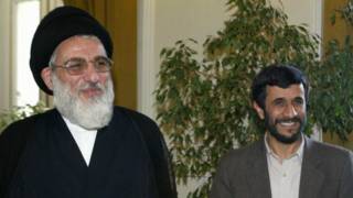 احمدی نژاد و هاشمی شاهرودی