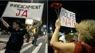 Manifestações pró e contra impeachment