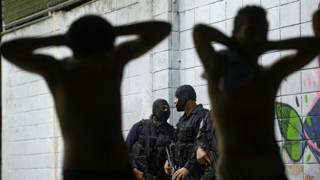 Menores detenidos
