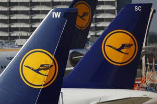 Aviones de Lufthansa