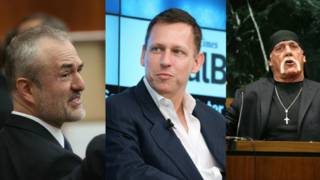 Nick Denton, Peter Thiel y Hulk Hogan
