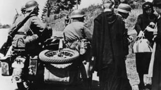 Немецкие солдаты, фото 1940 года