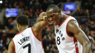 Avant de signer à Toronto, Bismack Biyombo a évolué pendant quatre ans avec les Charlotte Bobcats.