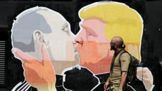 Владимир Путин и Дональд Трамп