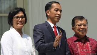 jokowi dan sri mulyani