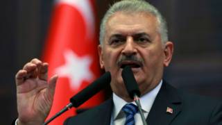 Firai ministan Turkiyya Binali Yildrim
