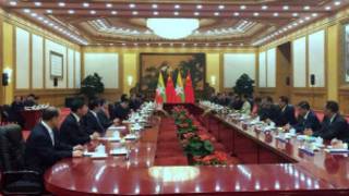 Daw Aung San Suu Kyi in China