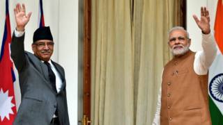 प्रचण्ड र मोदी