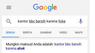 Saran pencarian Google