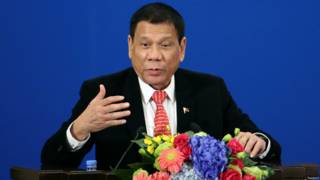 菲律賓總統羅德里戈·杜特爾特(Rodrigo Duterte)