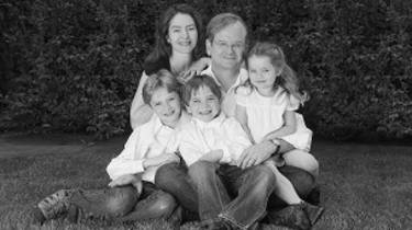 Larry Lessig con su familia
