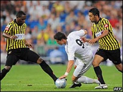 تعادل اتحاد جدة وريال مدريد في كأس السلام Bbc News Arabic