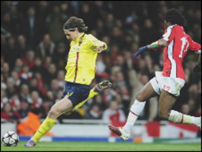 Barcelona Tanpa Zlatan Di Leg Kedua Arsenal Bbc News Indonesia