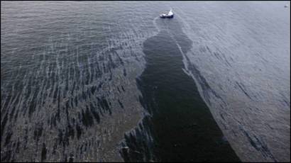 Tumpahan Minyak Louisiana Dibakar Bbc News Indonesia