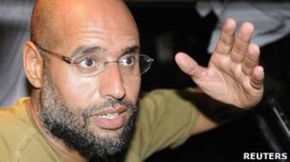 Ogul Kaddafi Ben Masumum Bbc News Turkce
