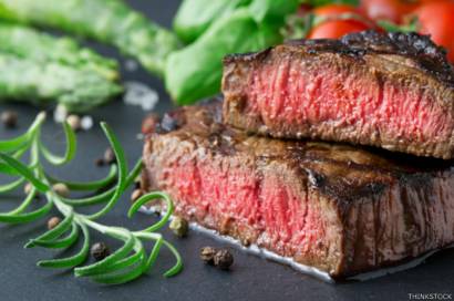 comer filete poco cocido