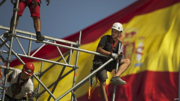 Trabajador de la construcción en España