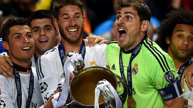El Lloroso Adios De Iker Casillas Al Real Madrid Bbc News