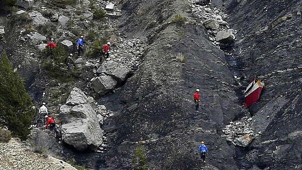 Búsqueda del avión de Germanwings