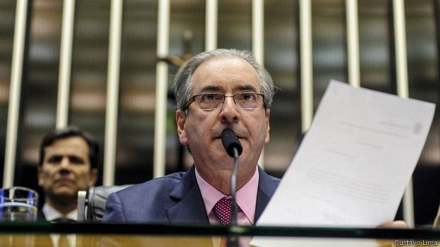 Presidente de la cámara brasileña de Diputados, Eduardo Cunha