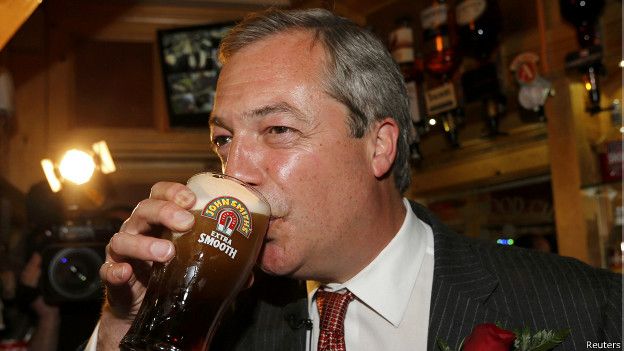 Nigel Farage, candidato del UKIP