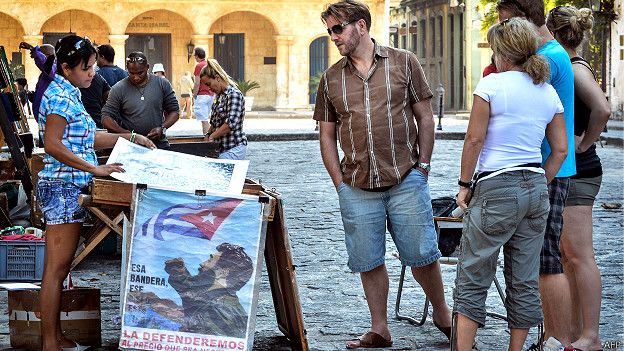 Venta callejera, Cuba