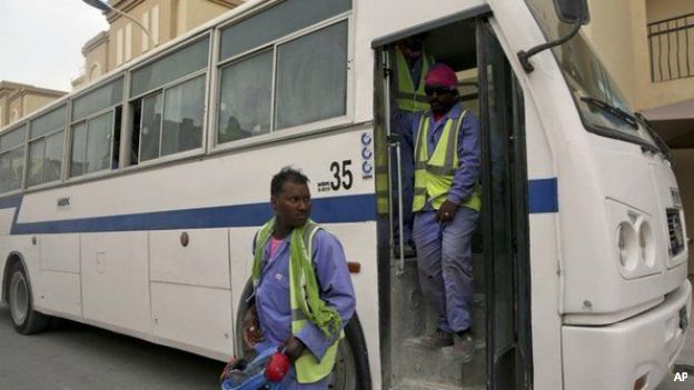 Trabajadores de Qatar 2022