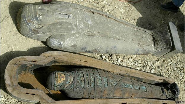 Las momias egipcias son un ejemplo paradigmático del embalsamiento artificial ideado por el hombre antiguo.
