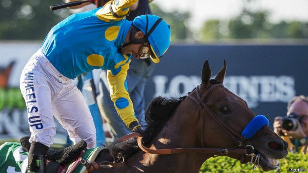 Espinoza y American Pharoah