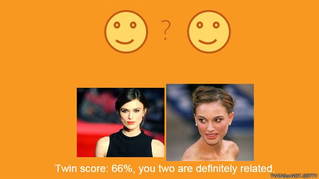 Muchos piensan que las actrices Natalie Portman y Keira Knightley se parecen. Aciertan, según la página web.