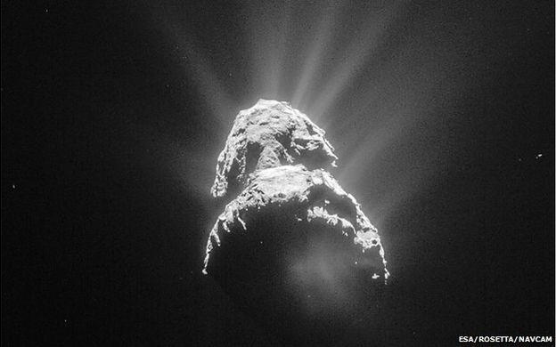 Otra imagen del 67P