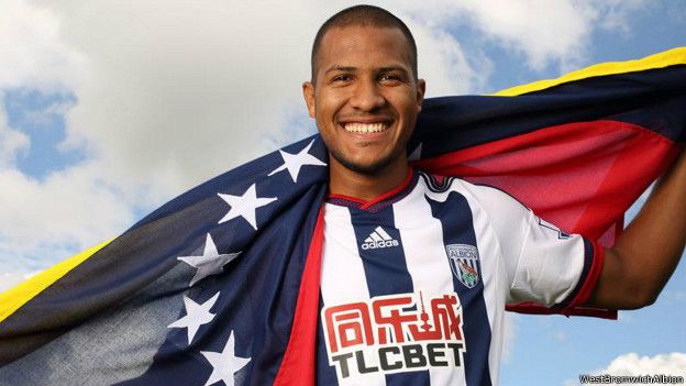 De la Champions League con el Zenit de San Petesburgo a un equipo de mitad de la tabla en la Premier League: la apuesta del venezolano Salomón Rondón. Salomón Rondón