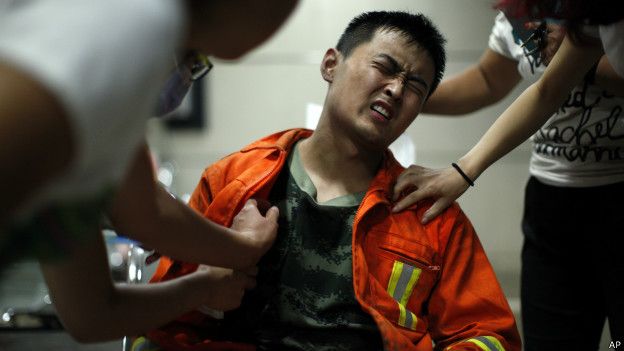 Explosiones en Tianjin, China
