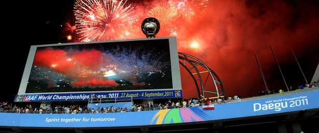 Campeonato Mundial de Atletismo de Daegu, Corea del Sur