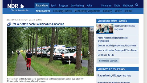 Portada digital de Norddeutscher Rundfunk