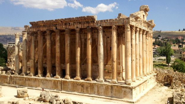 Templo de Baco, en Baalbek