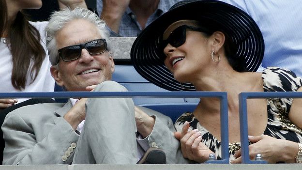 Michael Douglas y Catherine Zeta