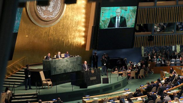 Putin en Naciones Unidas