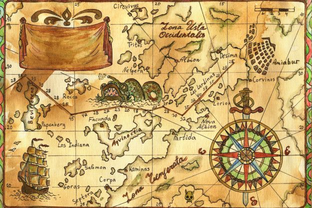 Mapa pirata