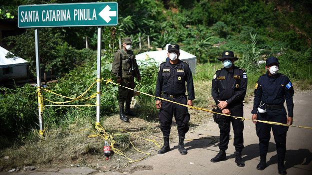 Deslave en Guatemala