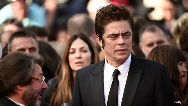 Benicio del Toro durante la presentación de la película en Cannes