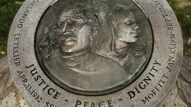 Monumento recordando a Letelier y Moffitt