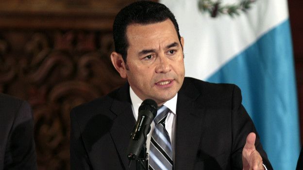 Jimmy Morales, presidente electo de Guatemala