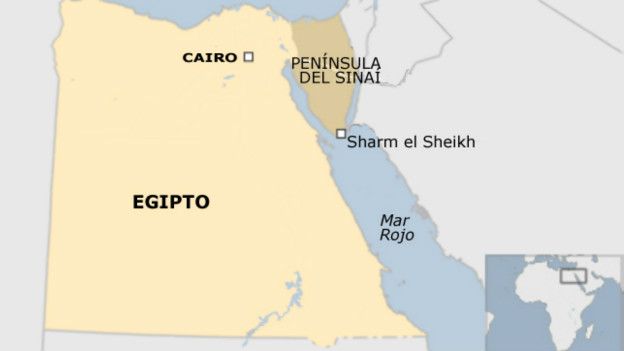 Mapa de Egipto