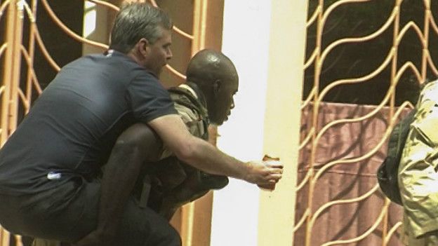Rehenes en Mali