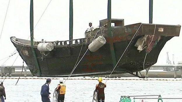 Un bote rescatado