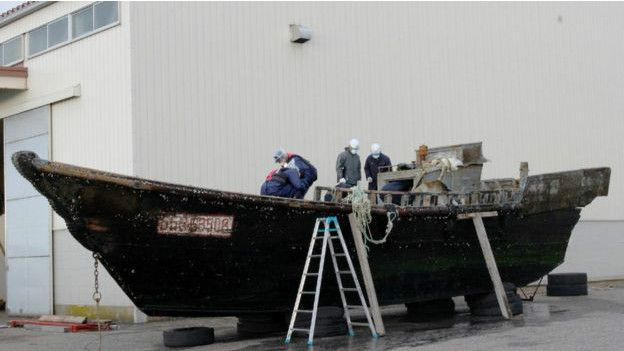 Barco rescatado